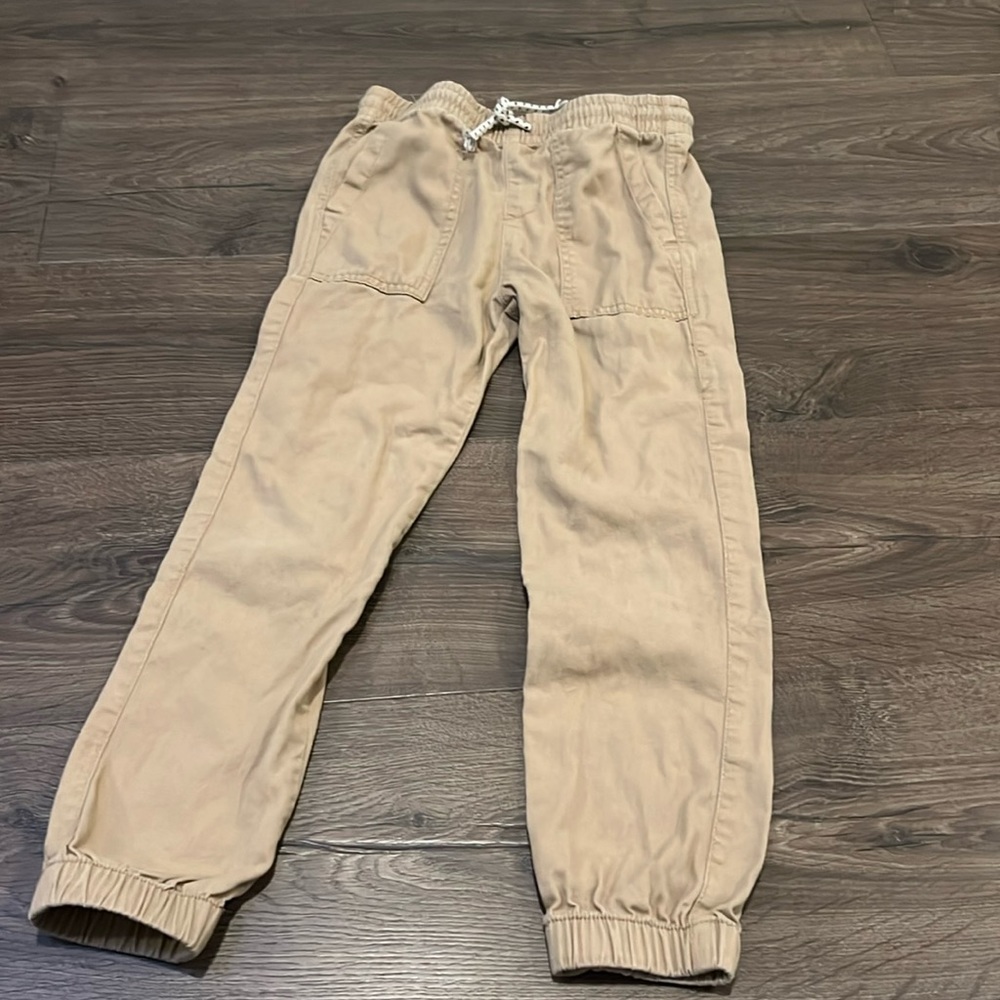 H&M | Boys Khaki Cotton Joggers | 6